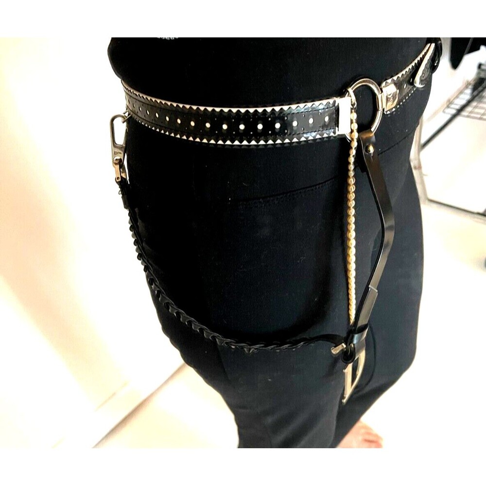 Super Rare Christian Dior Belt with Pearls John Galliano Era 2005 - Picture 8 of 12